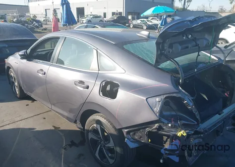 2022 Honda Insight Ex z USA, uszkodzony, nr VIN 19XZE4F51NE013373